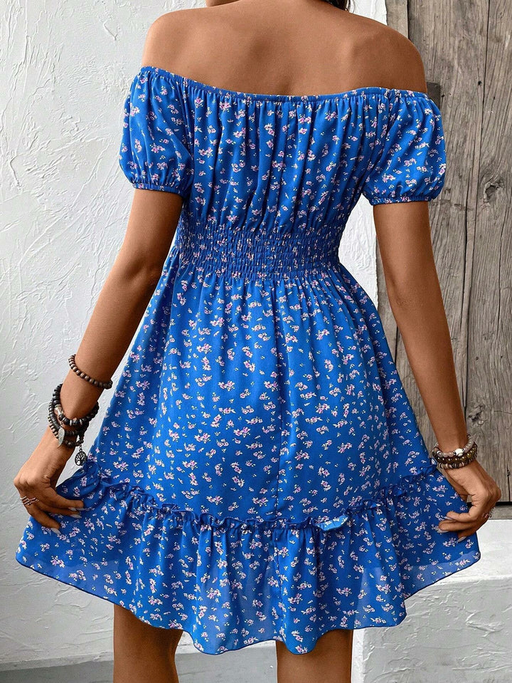 Women's Off-Shoulder Maravella Dress-MODAUTLET