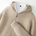 Men's Cashmere Zip Hoodie - Sorrento Style