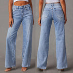Women's Flared Jeans - Stylish and Comfortable Fit