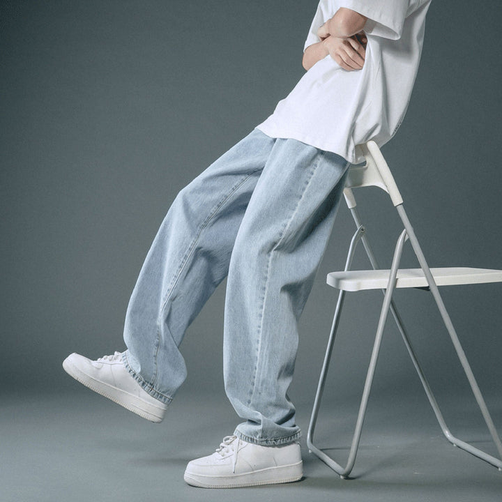 Men's Classic Denim Jeans-MODAUTLET