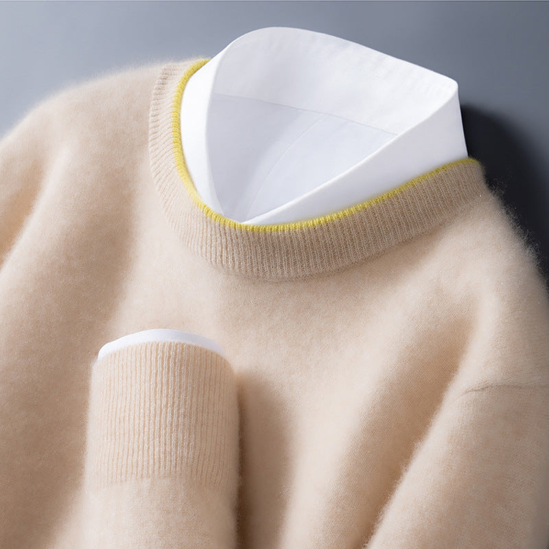 Men's Cashmere Sweater - Luxurious Softness and Style