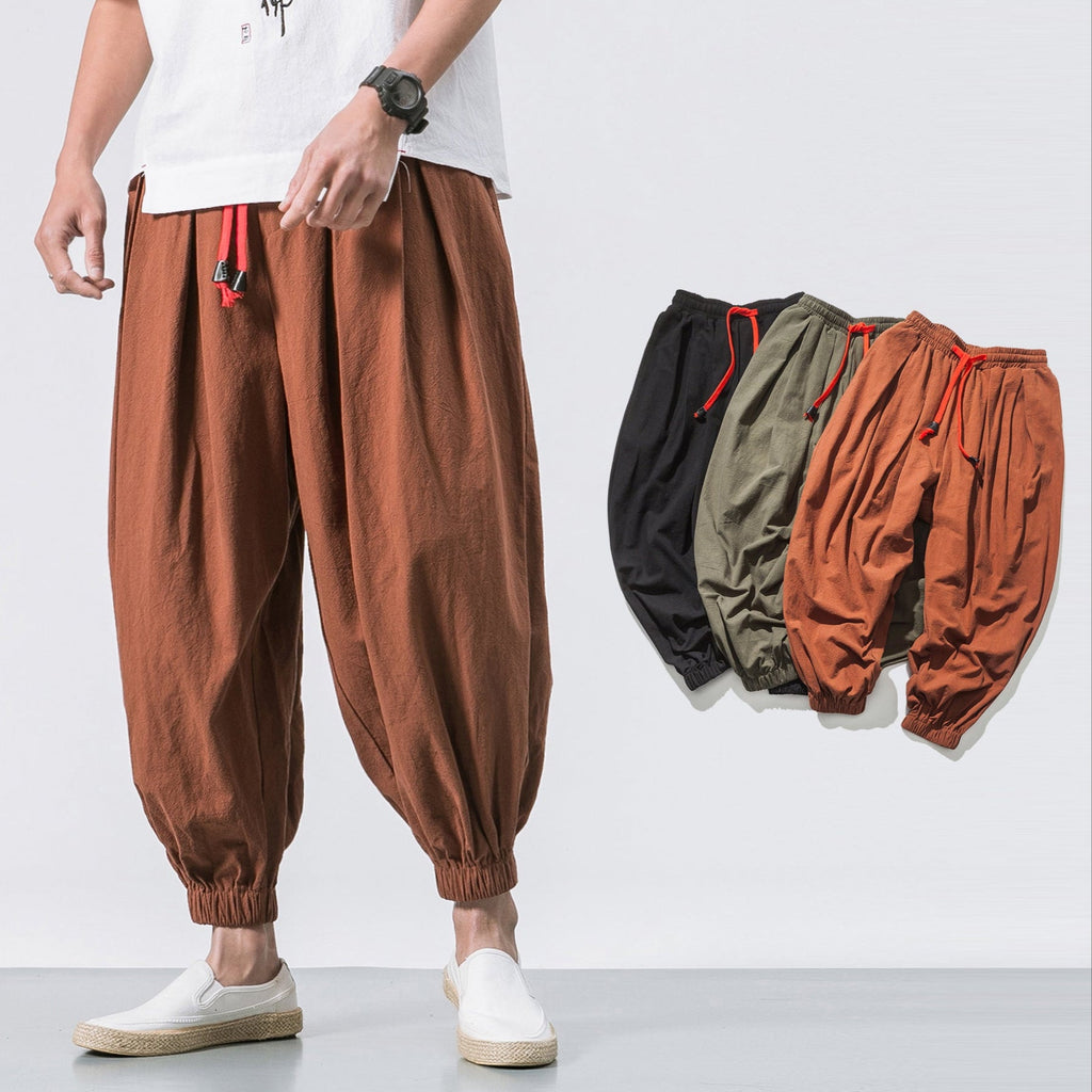 Men's Harem Trousers - Stylish and Comfortable Design