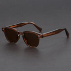 Stylish Designer Sunglasses for Ultimate UV Protection Dark Brown