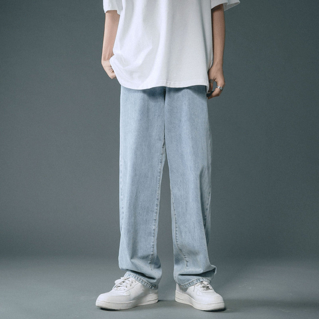 Men's Classic Denim Jeans-MODAUTLET