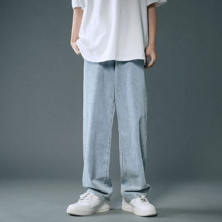 Men's Classic Denim Jeans-MODAUTLET