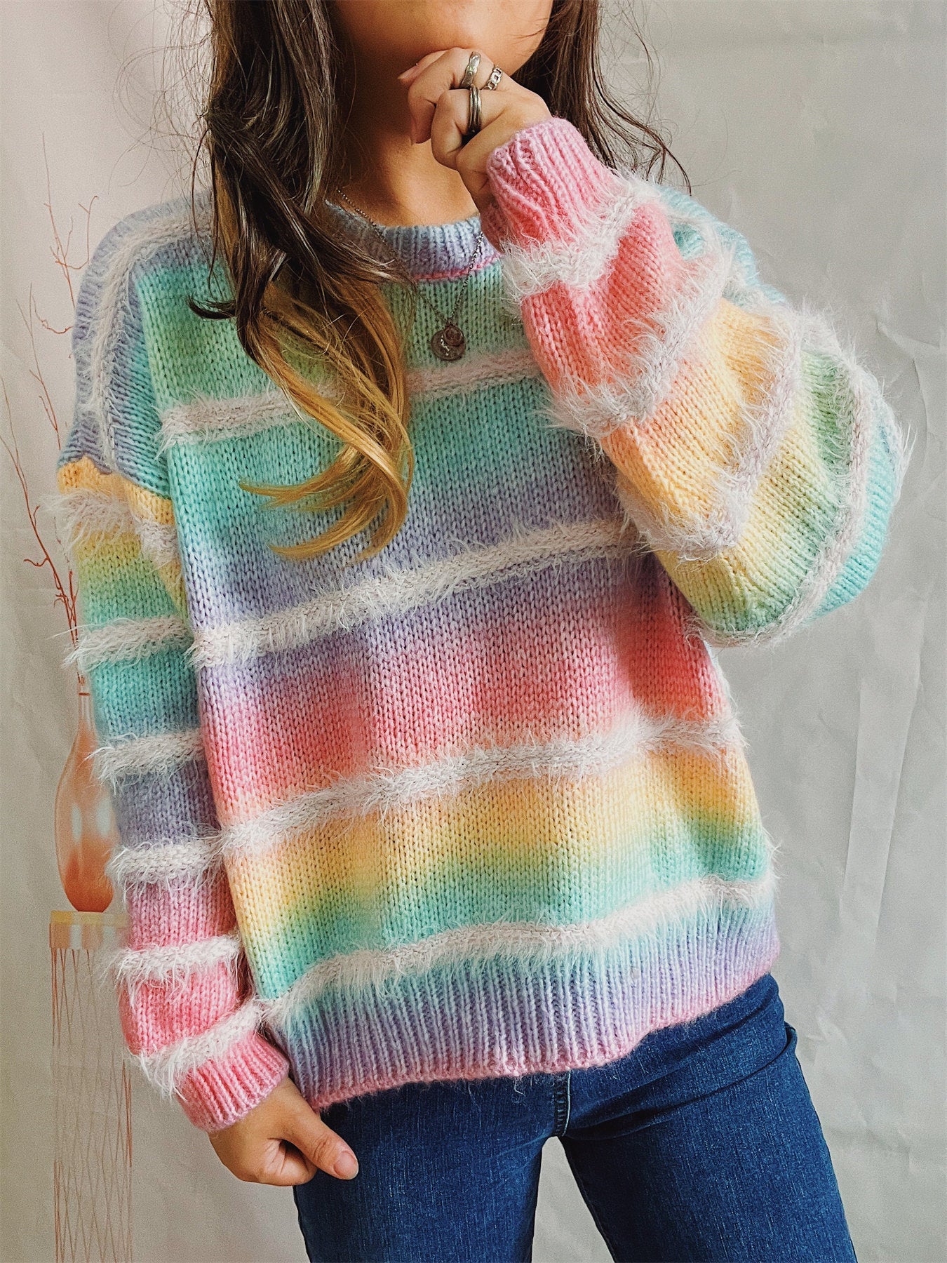 Women's Cozy Cloudfall Fuzz Sweater