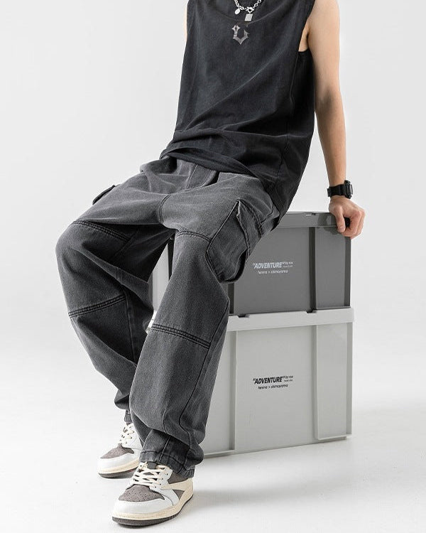 Men's Cargo Jeans - Overdrive '99 Style-MODAUTLET