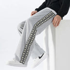 Men's Cotton Sweatpants - Comfortable and Stylish Gray