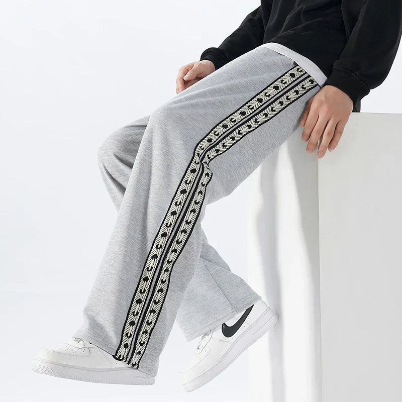 Men's Cotton Sweatpants - Comfortable and Stylish Gray