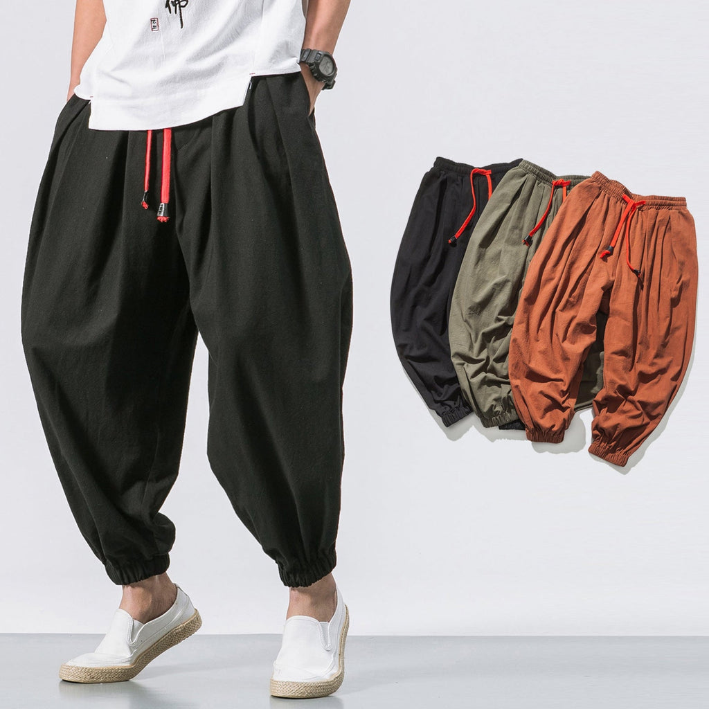 Men's Harem Trousers - Stylish and Comfortable Design