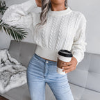 Women's Cropped Sweater - Stylish and Comfortable