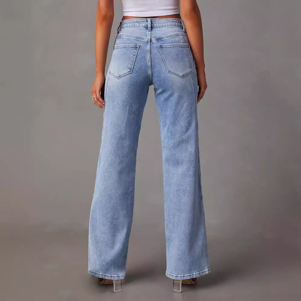 Women's Flared Jeans - Stylish and Comfortable Fit-MODAUTLET