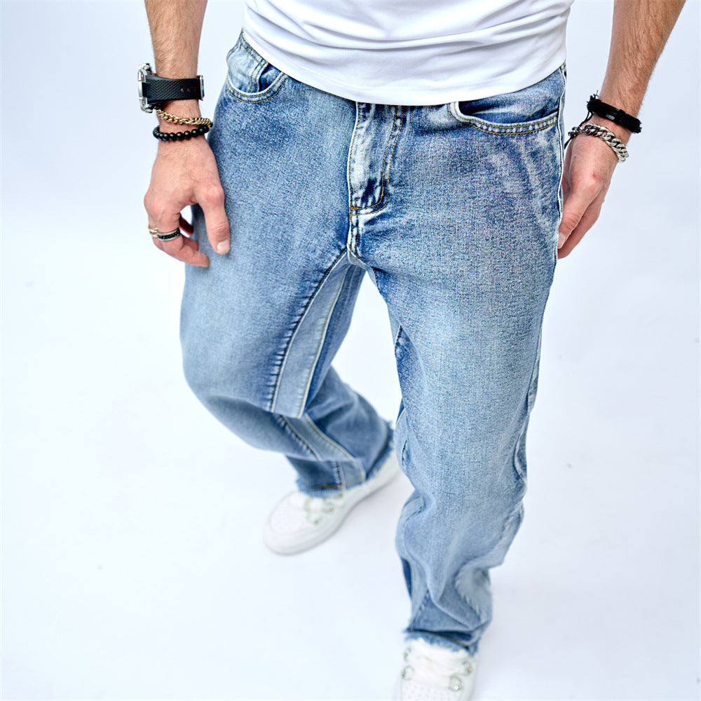 Men's Distressed Denim Jeans