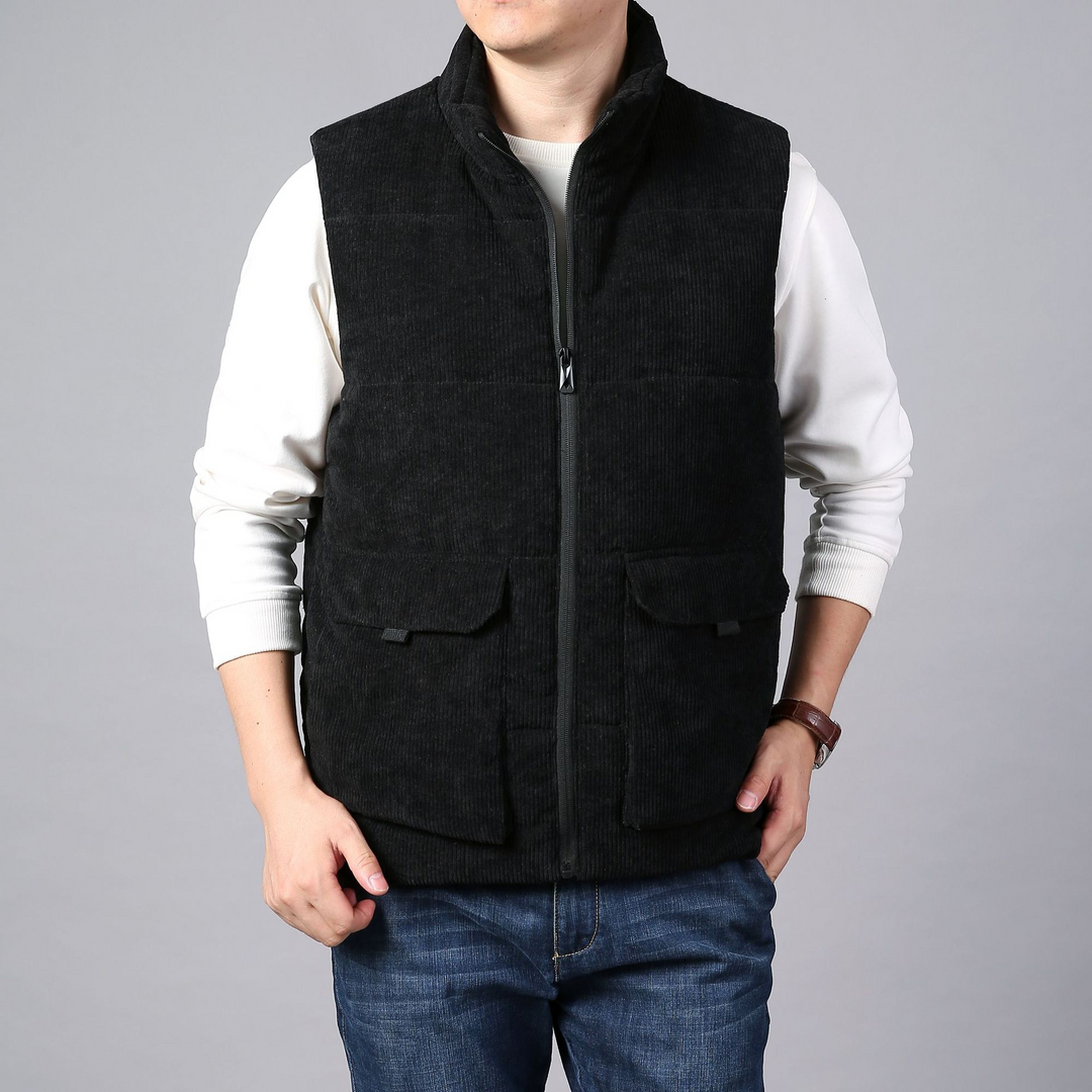 Stylish Corduroy Vest for Men-MODAUTLET