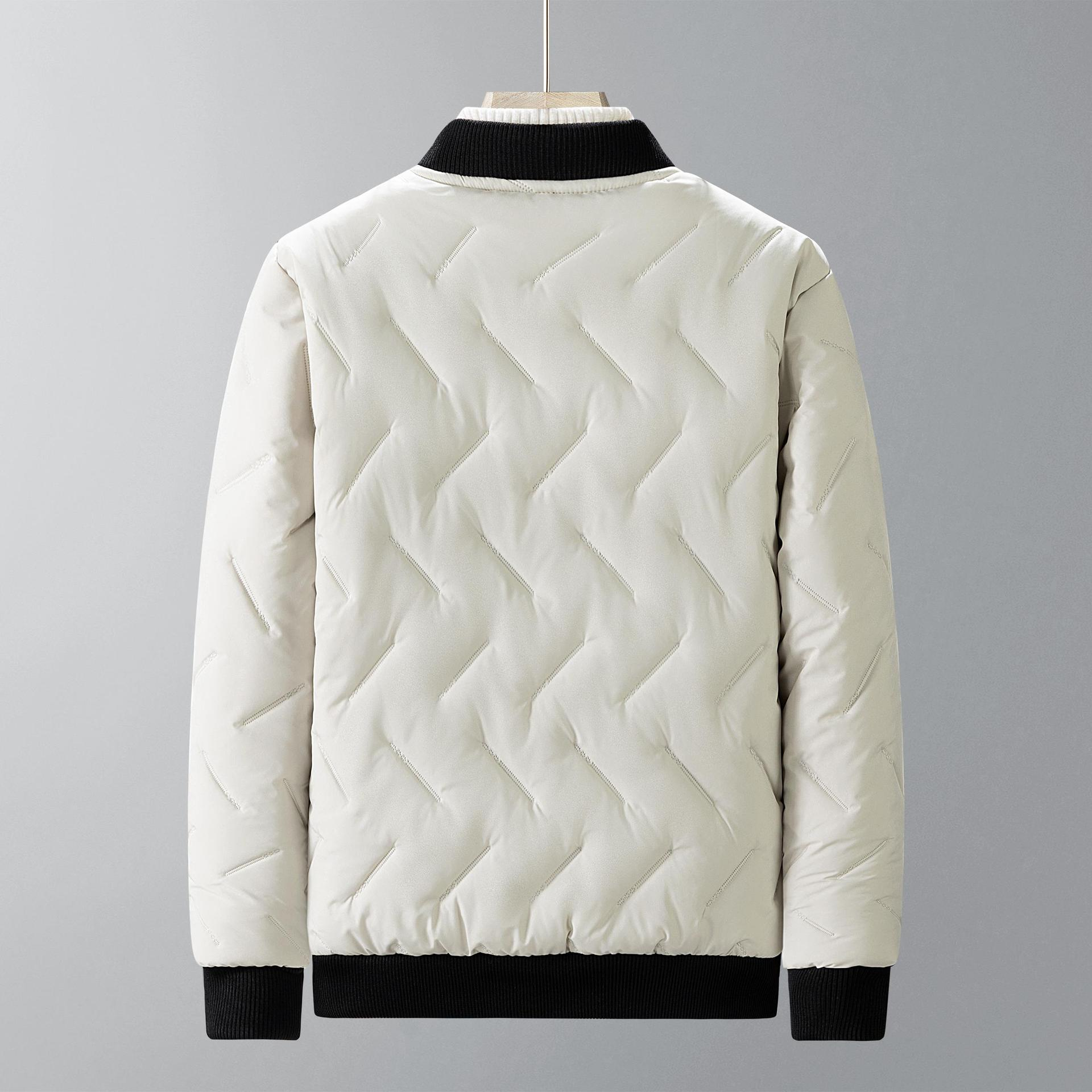 Men's Quilted Bomber Jacket