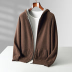 Men's Reversible Cashmere Hoodie - Napoli Style