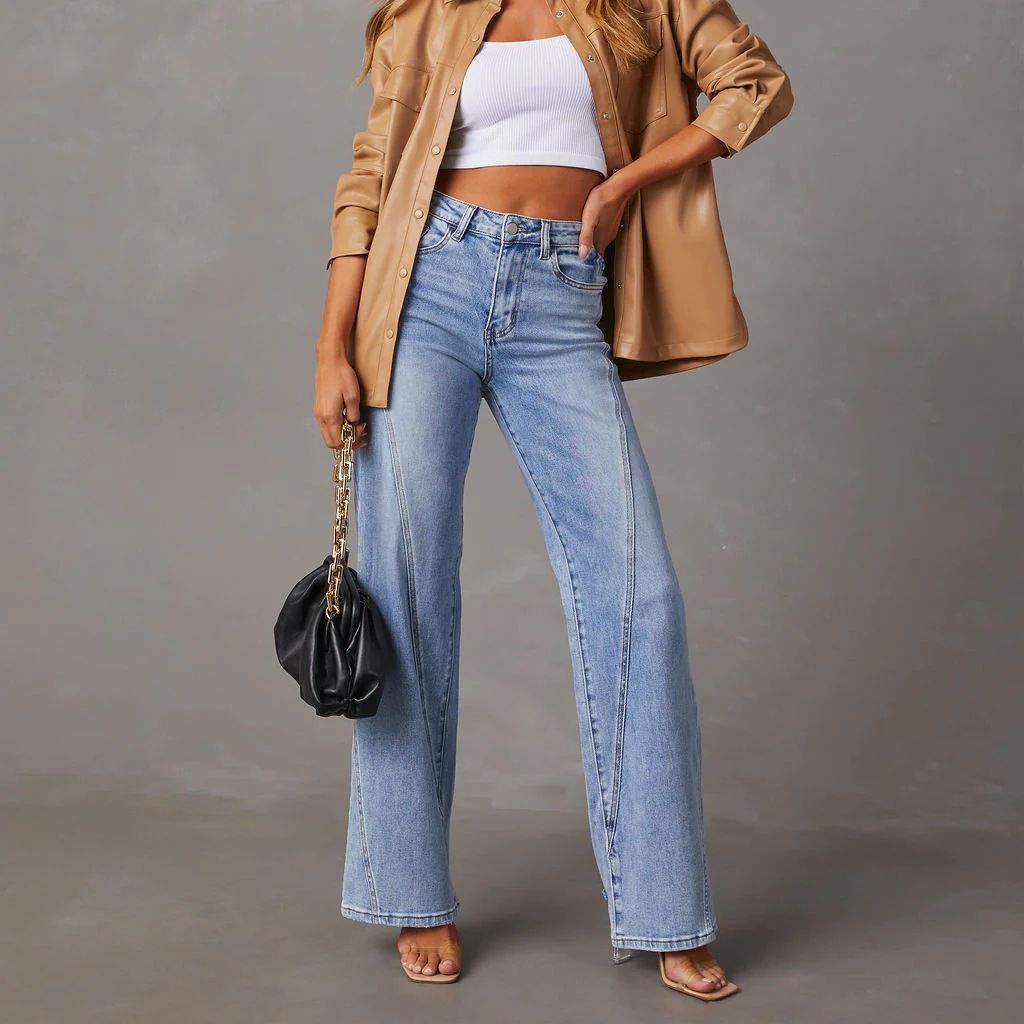 Women's Flared Jeans - Stylish and Comfortable Fit-MODAUTLET