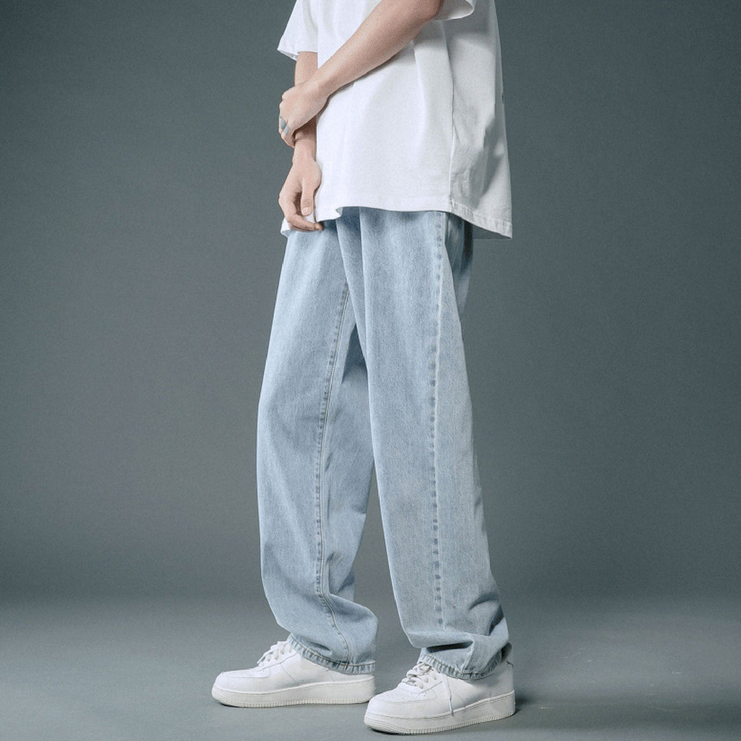 Men's Classic Denim Jeans-MODAUTLET