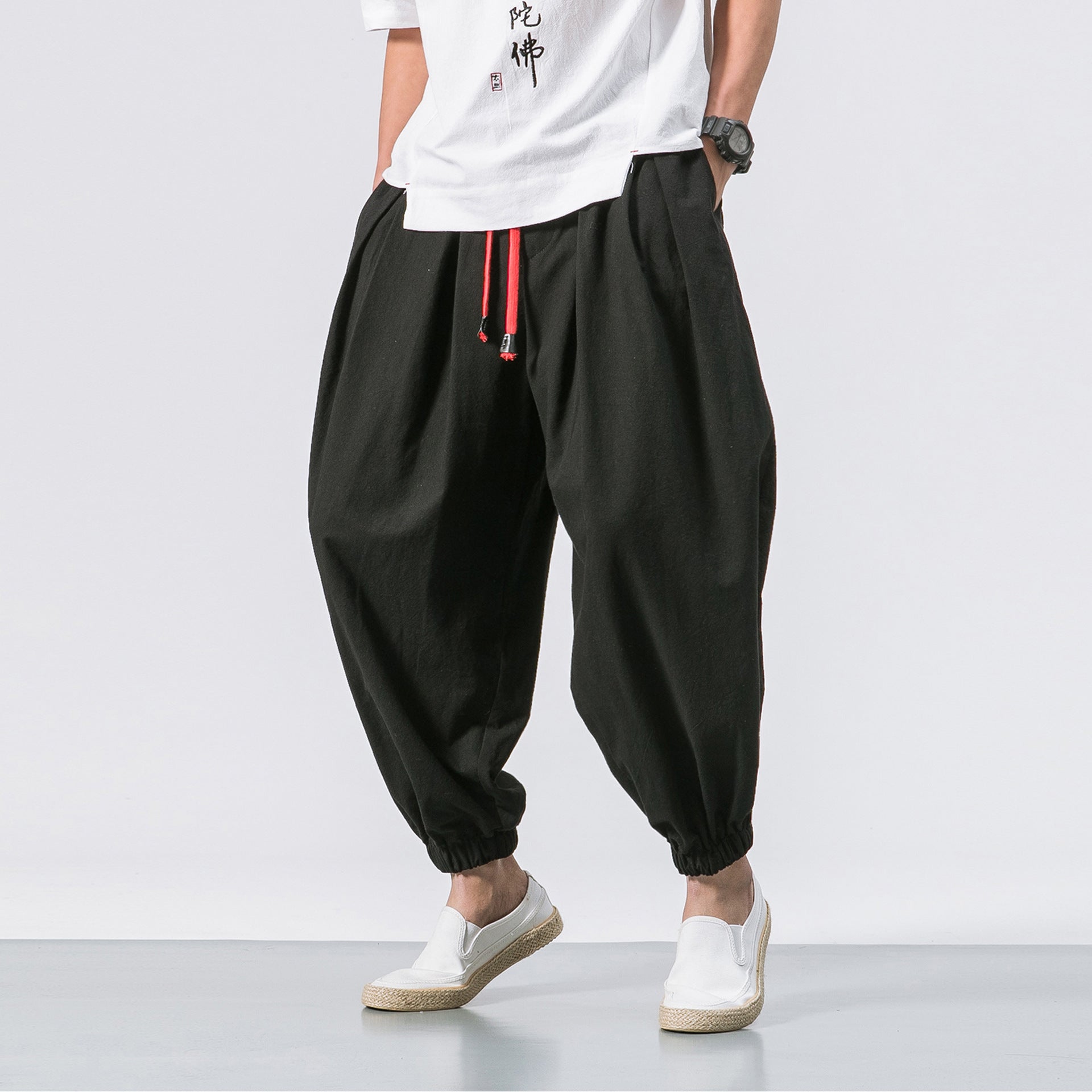 Men's Harem Trousers - Stylish and Comfortable Design