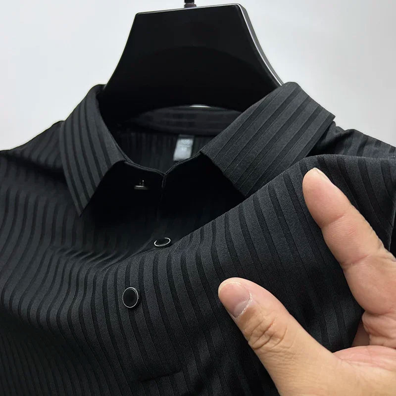 Men's Ice Silk Polo - Pinecrest Style-MODAUTLET