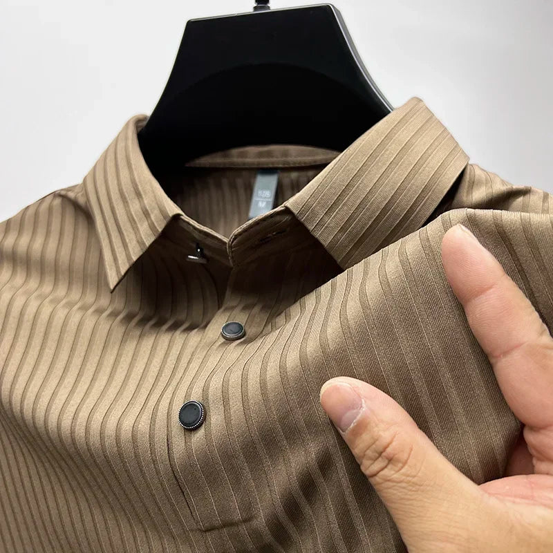 Men's Ice Silk Polo - Pinecrest Style-MODAUTLET