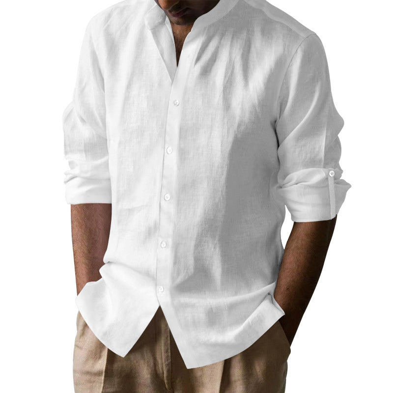 Men's Breezy Casual Shirt White