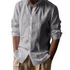Men's Breezy Casual Shirt Gray