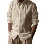 Men's Breezy Casual Shirt Beige