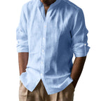 Men's Breezy Casual Shirt Blue