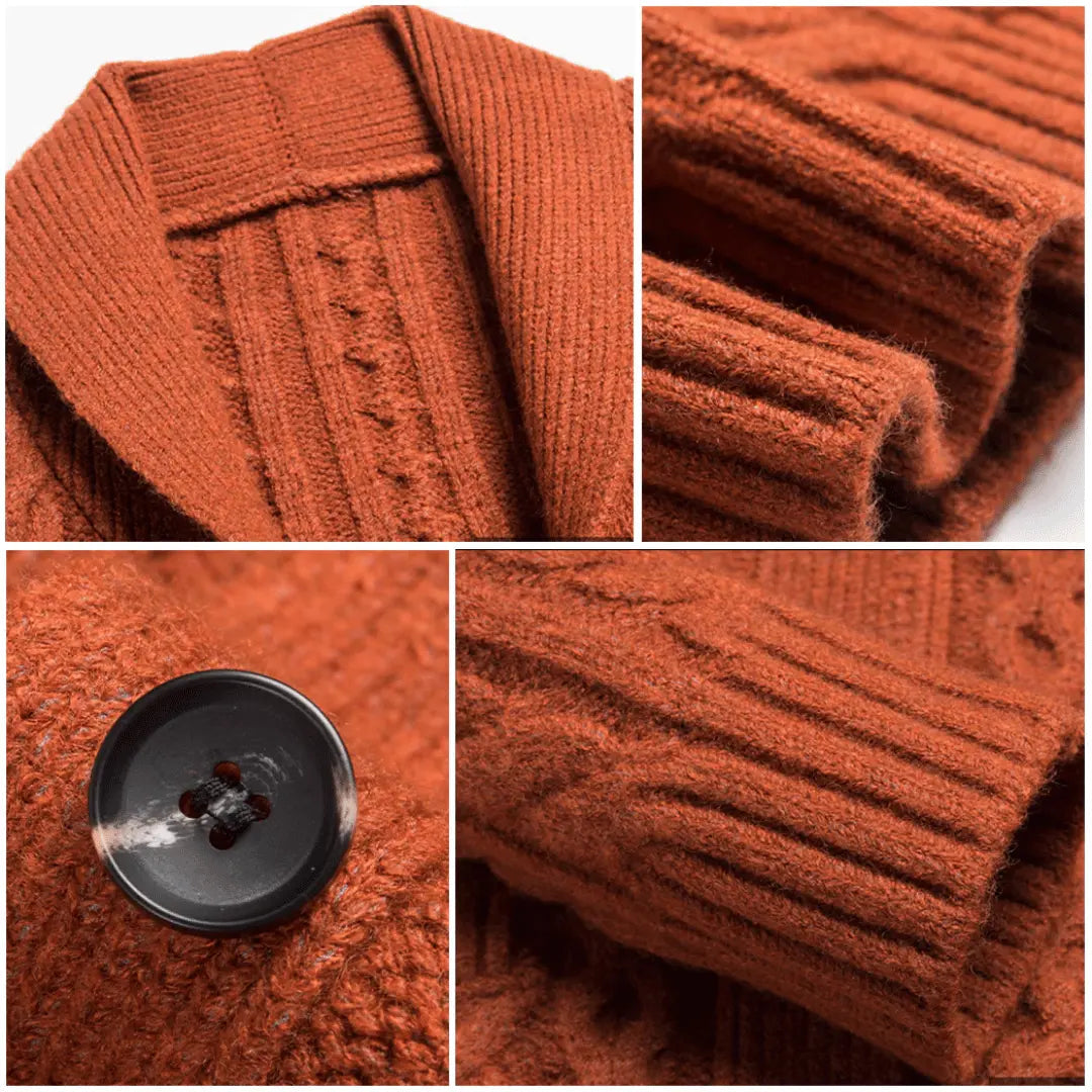 Reverie Jacquard Knit Cardigan