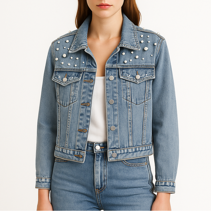 Margot Denim Jacket - Effortlessly Stylish Blue