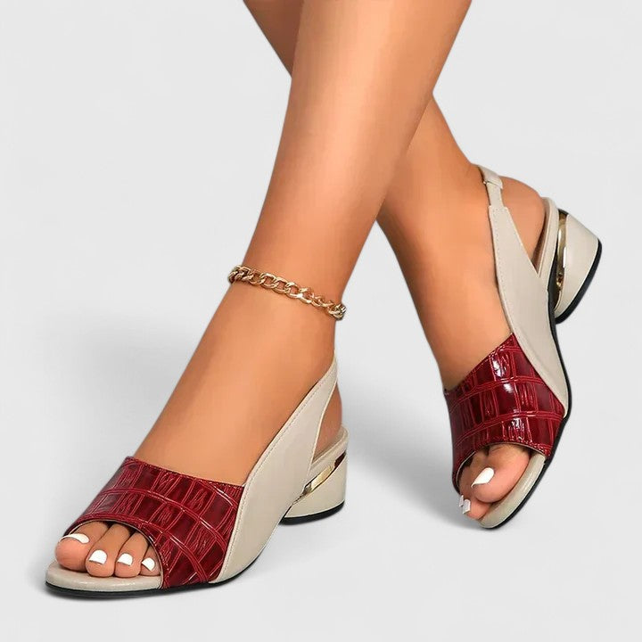Mariah | Women's Elegant Leather Sandals-MODAUTLET