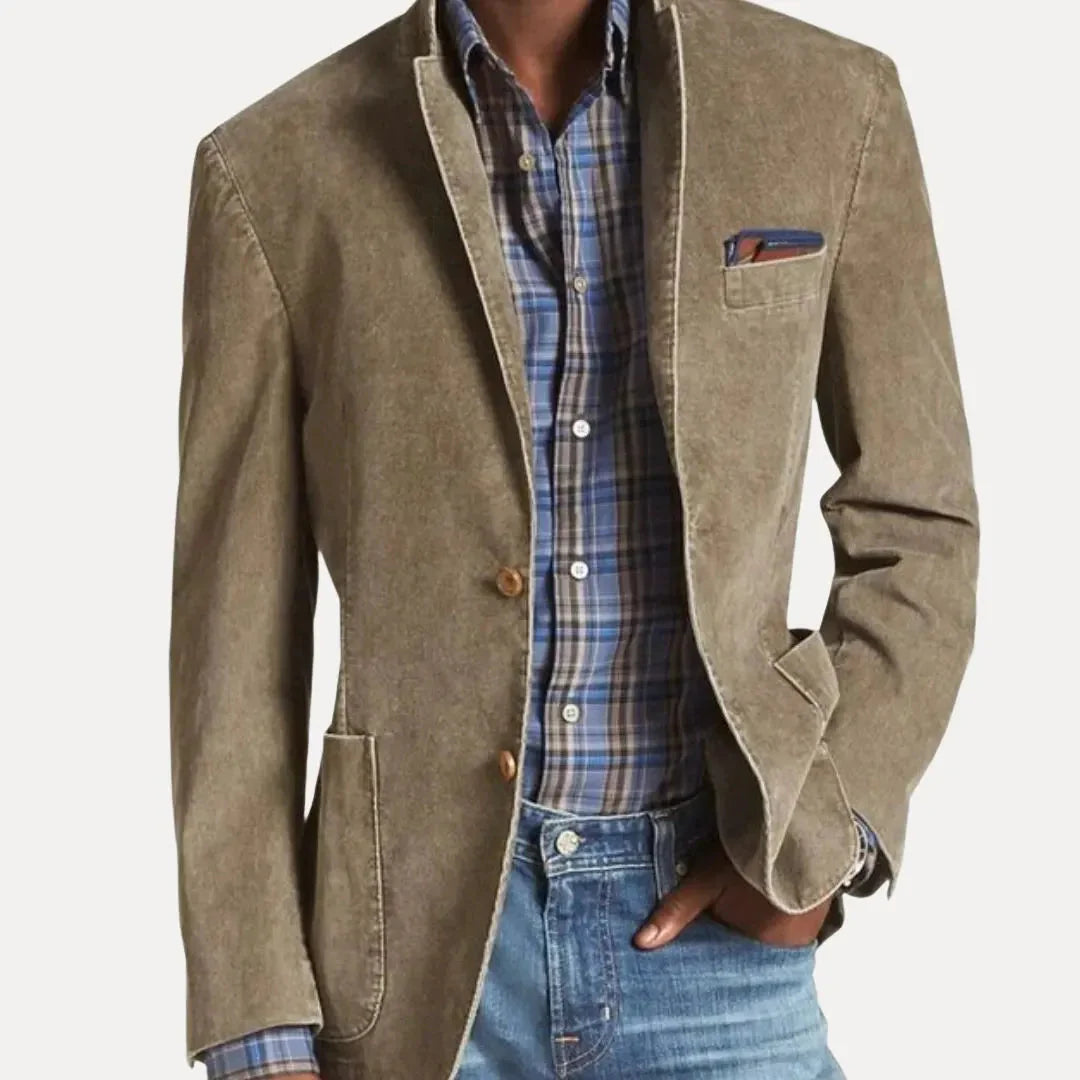 Double Breasted Blazer for Men-MODAUTLET
