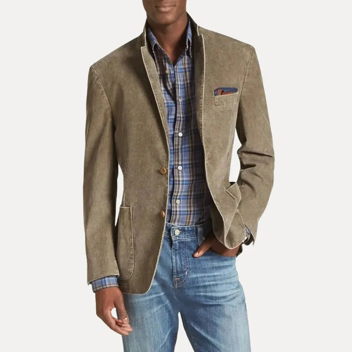Double Breasted Blazer for Men-MODAUTLET