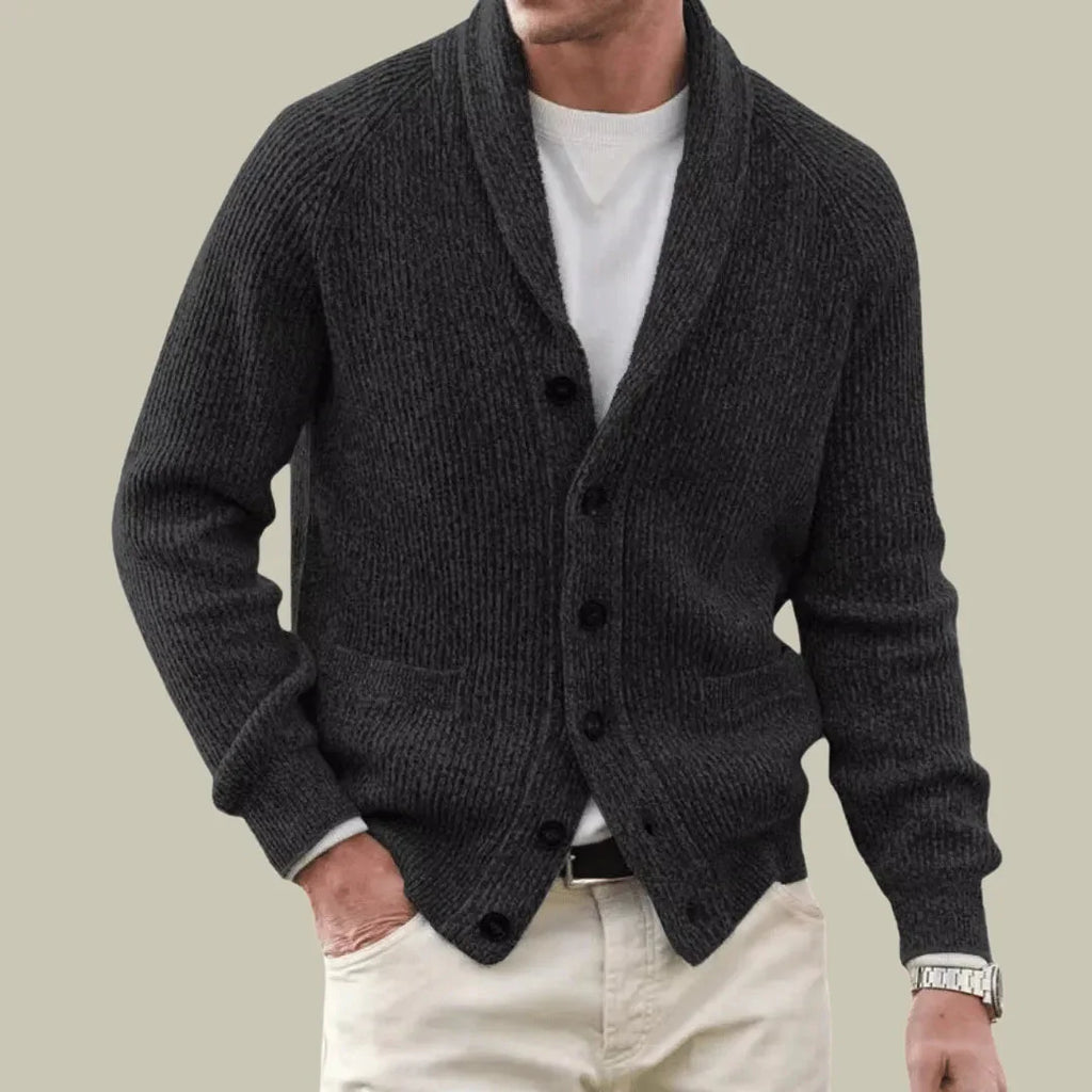 Cashmere Blend Cardigan for Ultimate Comfort Black