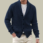 Cashmere Blend Cardigan for Ultimate Comfort Navy
