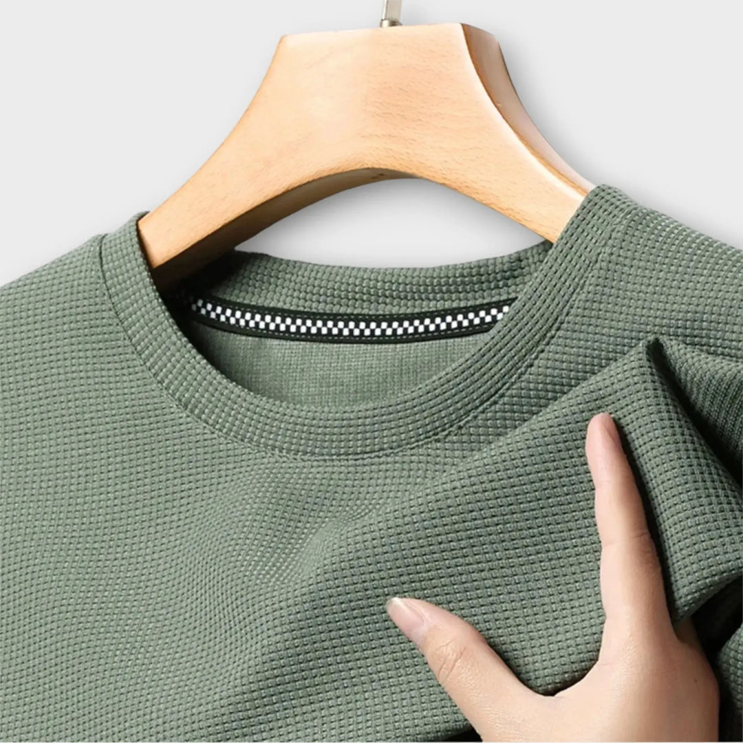 Men's Textured T-Shirt - Stylish & Comfortable-MODAUTLET