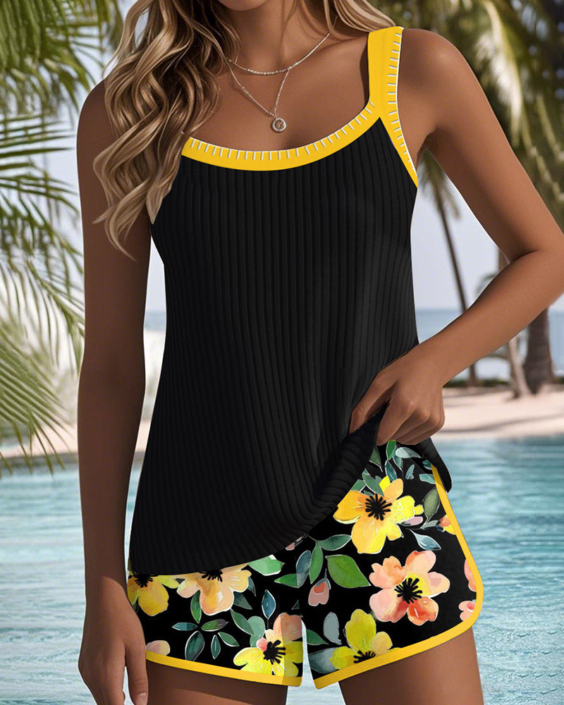 Matilda | Women's Two Piece Beach Tankini Set-MODAUTLET