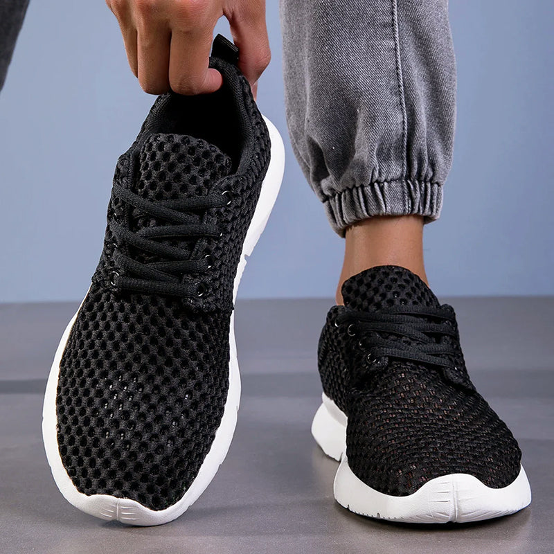 Max | Men's Mesh Sneakers with Flexible Sole-MODAUTLET
