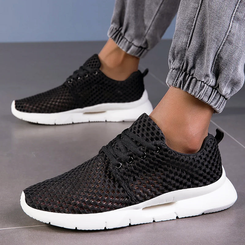 Max | Men's Mesh Sneakers with Flexible Sole-MODAUTLET