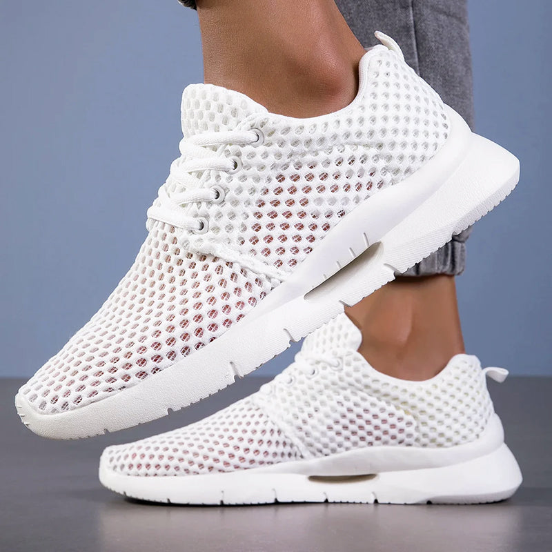 Max | Men's Mesh Sneakers with Flexible Sole-MODAUTLET