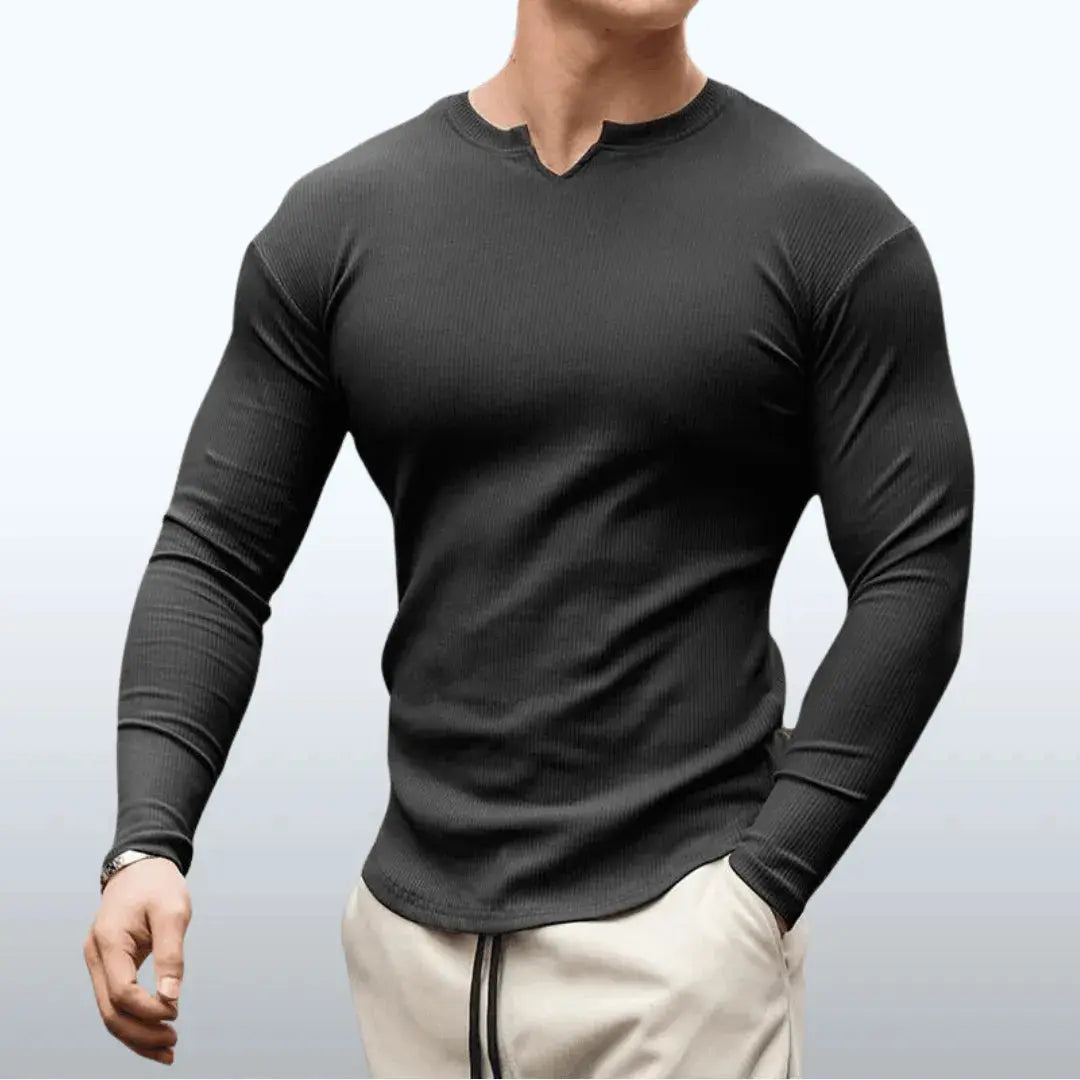 Max Fit - Premium Cotton Shirt Black