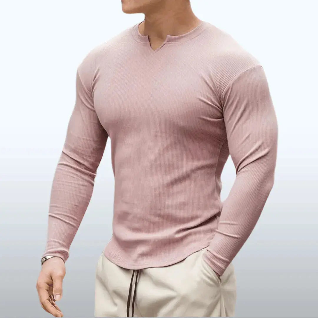 Max Fit - Premium Cotton Shirt Pink