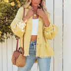 Distressed Denim Jacket for Trendy Style