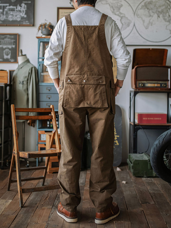 Men's Zipper Overalls