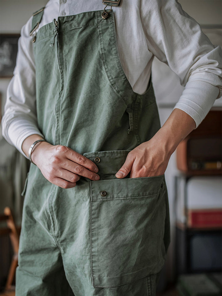 Men's Zipper Overalls