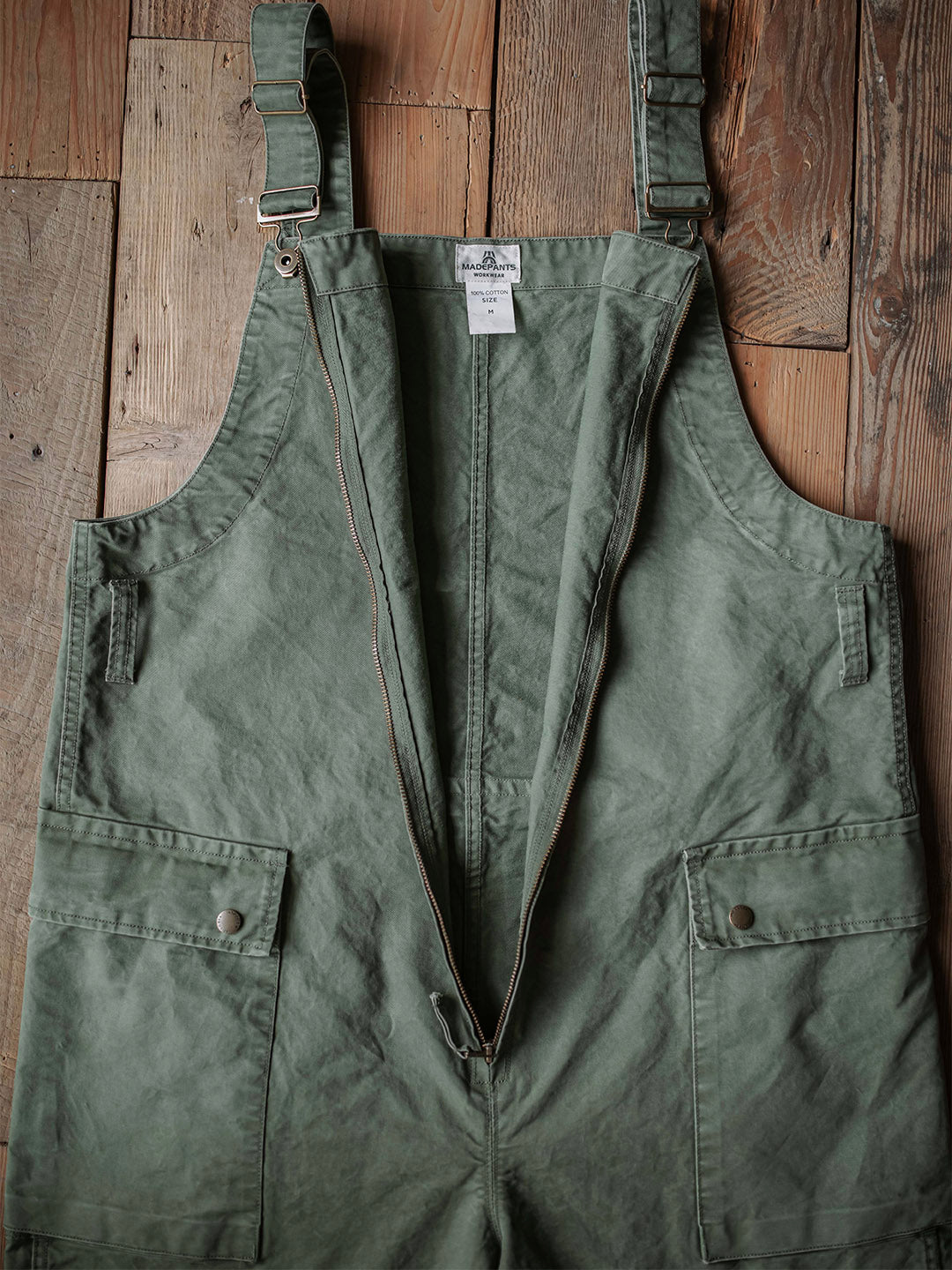 Men's Zipper Overalls