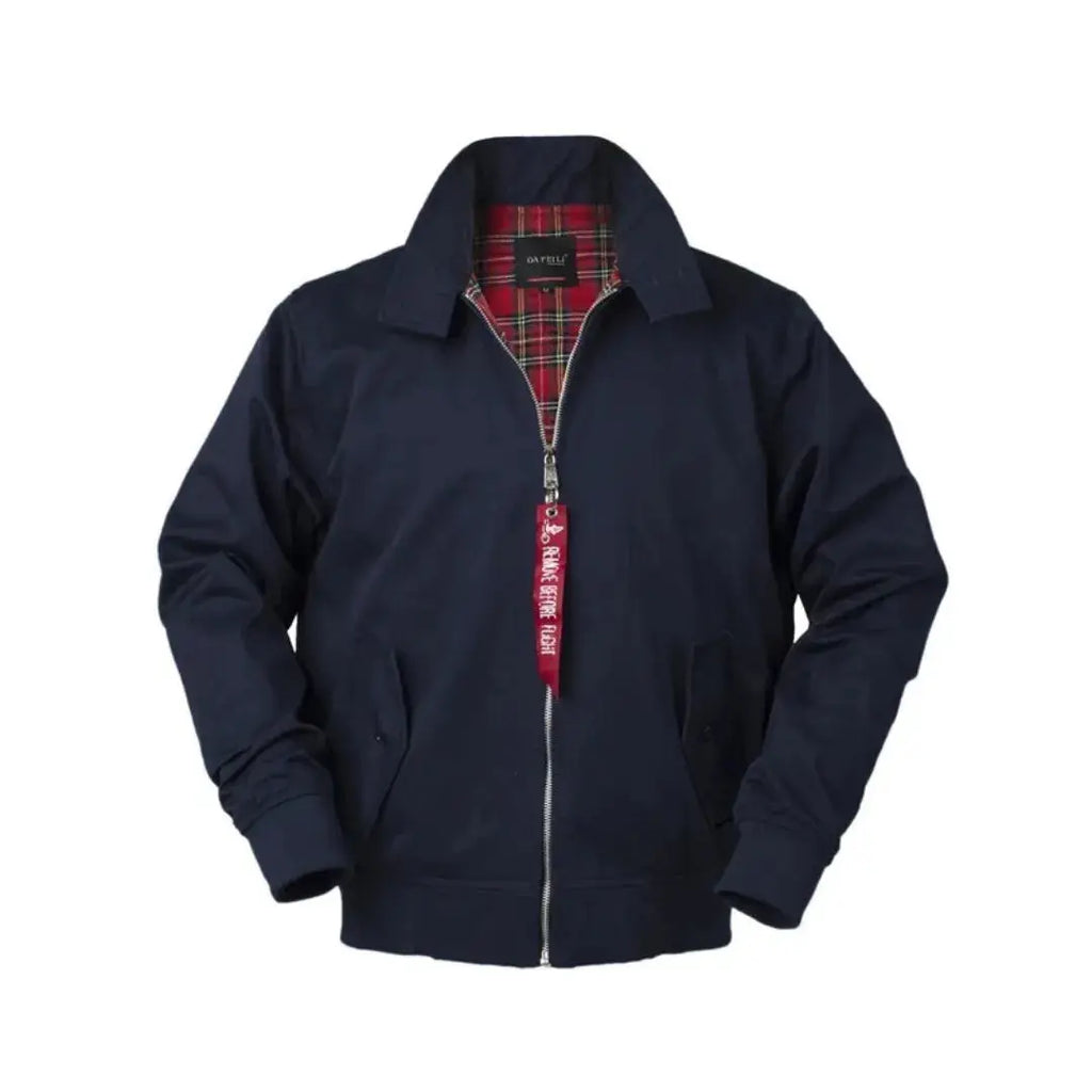Men's Classic Harrington Jacket Dark Blue