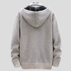 Men's Fleece Knit Zip Hoodie