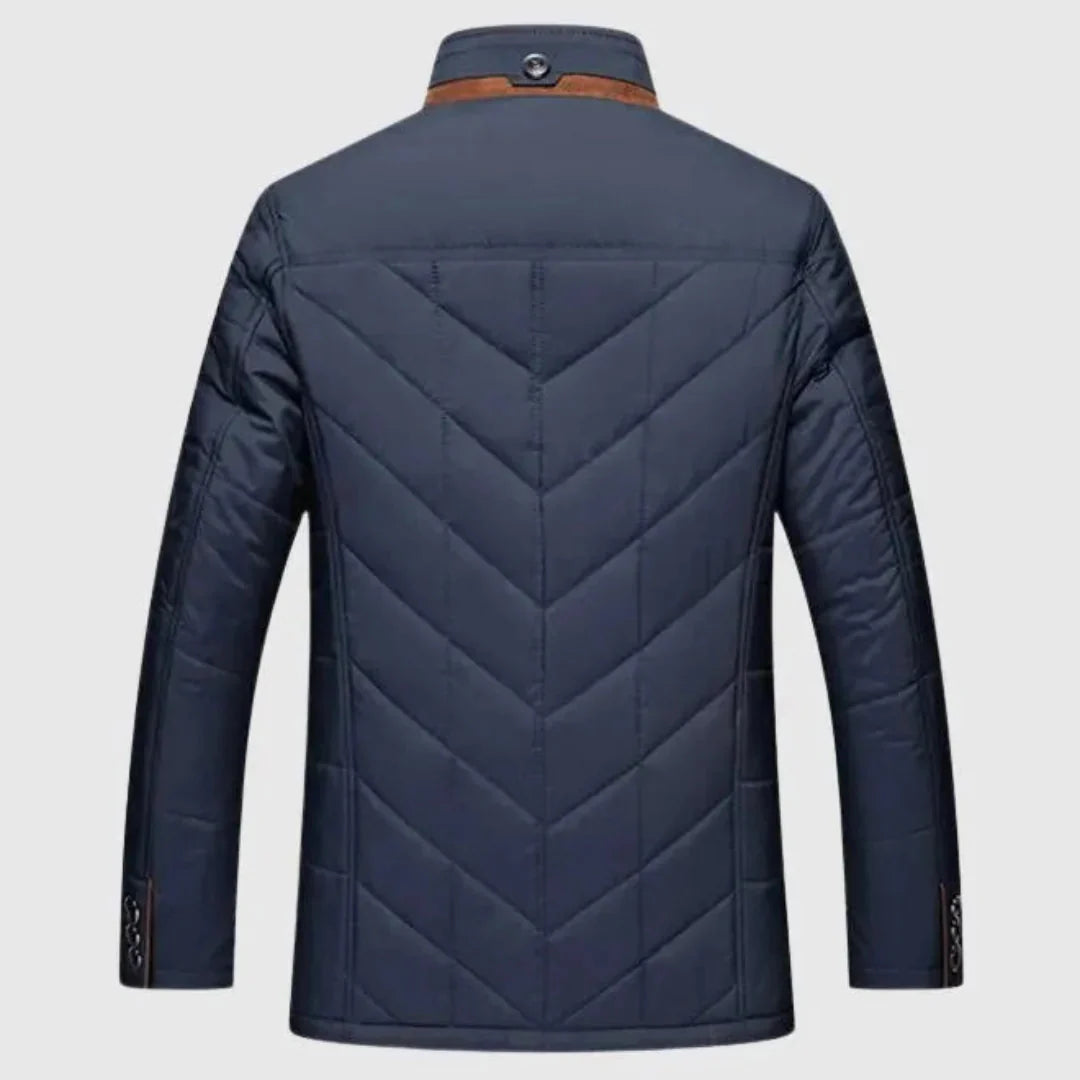 Men's Quilted Padded Winter Jacket